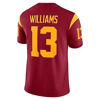USC Trojans Caleb Williams Crimson Red NCAA Nike Game Jersey