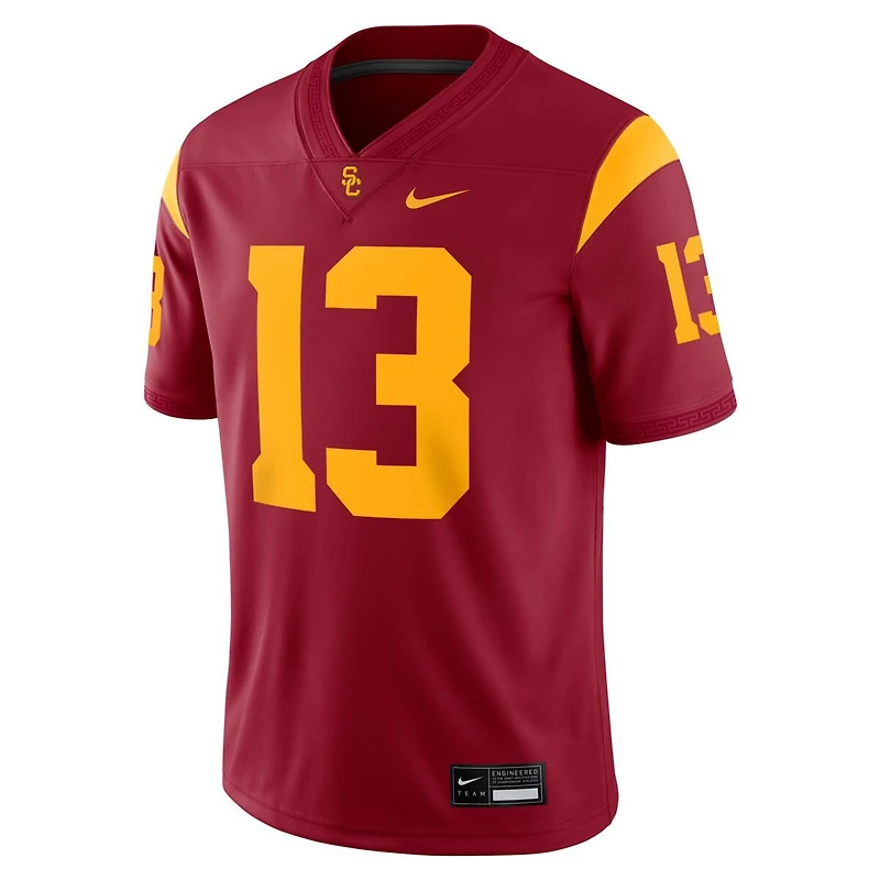 USC Trojans Caleb Williams Crimson Red NCAA Nike Game Jersey