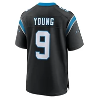 Carolina Panthers Bryce Young Black Nike Home Game Jersey