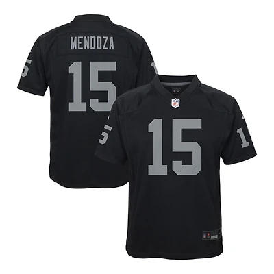 Youth Las Vegas Raiders Fernando Mendoza Black Nike Game Jersey