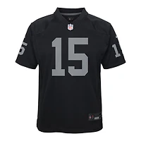 Youth Las Vegas Raiders Fernando Mendoza Black Nike Game Jersey