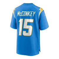 Youth Los Angeles Chargers Ladd McConkey Powder Blue Nike Game Jersey