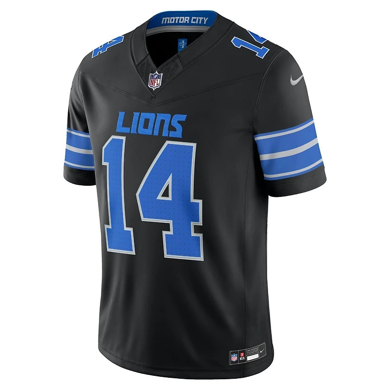 Detroit Lions Amon-Ra St. Brown Black 2nd Alternate Nike Vapor F.U.S.E Stitched Limited Jersey