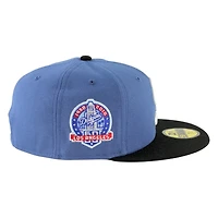 Los Angeles Dodgers Blue and Black 2Tone City Connect 60th Patch Green UV New Era 59FIFTY Fitted Hat