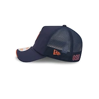 Chicago Bears Navy 2026 NFL Sideline New Era 9FORTY Apex Adjustable Trucker Hat