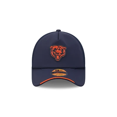 Chicago Bears Navy 2026 NFL Sideline New Era 9FORTY Apex Adjustable Trucker Hat
