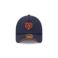 Chicago Bears Navy 2026 NFL Sideline New Era 9FORTY Apex Adjustable Trucker Hat