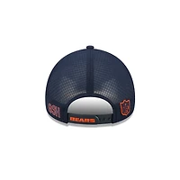 Chicago Bears Navy 2026 NFL Sideline New Era 9FORTY Apex Adjustable Trucker Hat
