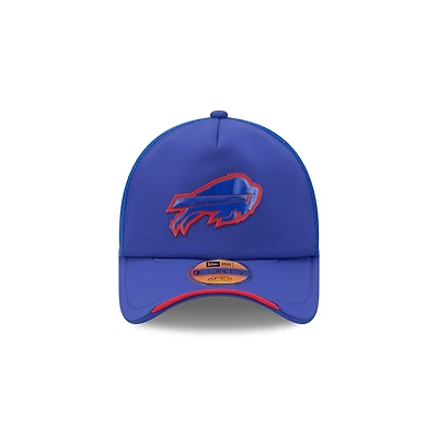 Buffalo Bills Royal Blue 2026 NFL Sideline New Era 9FORTY Apex Adjustable Trucker Hat