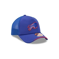 Buffalo Bills Royal Blue 2026 NFL Sideline New Era 9FORTY Apex Adjustable Trucker Hat
