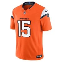 Denver Broncos Nik Bonitto Orange Nike Vapor F.U.S.E Stitched Limited Jersey
