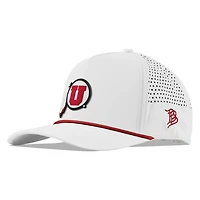 University of Utah Branded Bills White Curved 5 Panel Rope Snapback Hat