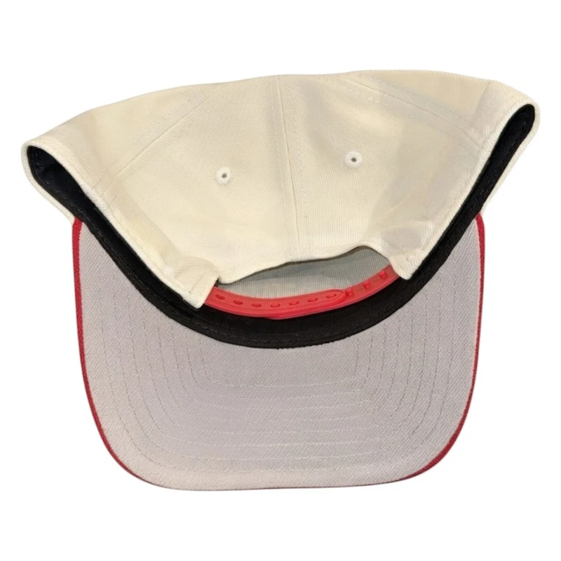 New York Yankees Chrome and Scarlet Red Puerto Rico Flag Patch New Era 9FIFTY A-Frame Snapback Hat
