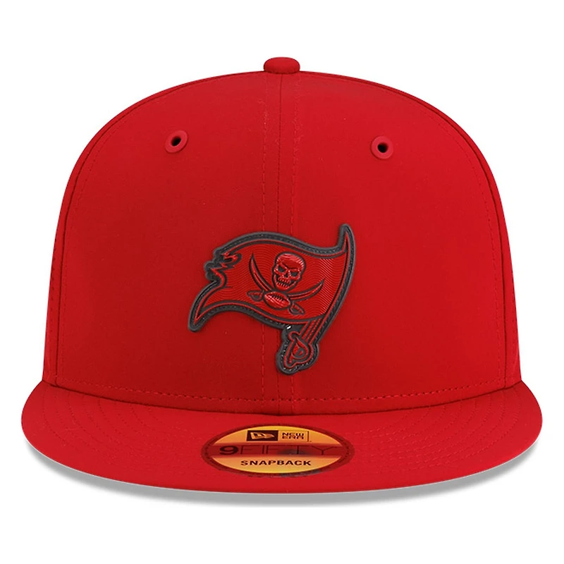 Tampa Bay Buccaneers Red 2026 NFL Sideline New Era 9FIFTY Adjustable Snapback Hat