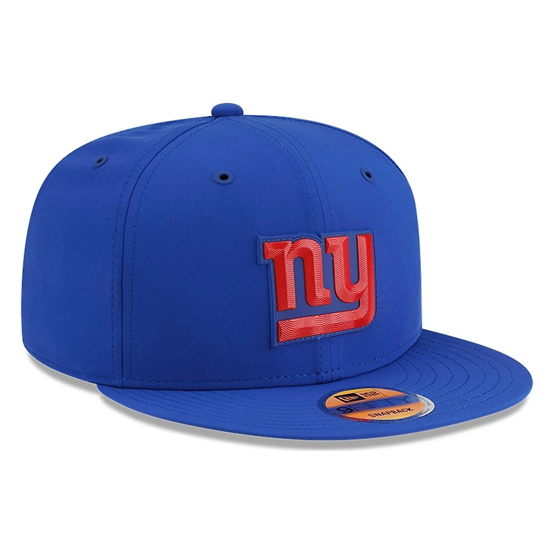 New York Giants Royal Blue 2026 NFL Sideline New Era 9FIFTY Adjustable Snapback Hat