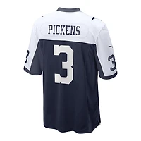 Dallas Cowboys George Pickens Navy Thanksgiving Alternate Nike Game Jersey