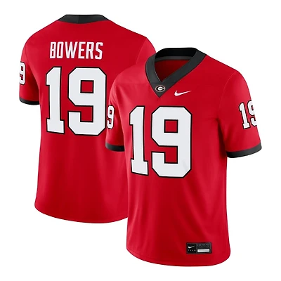 Georgia Bulldogs Brock Bowers Red Nike NCAA Game Jersey