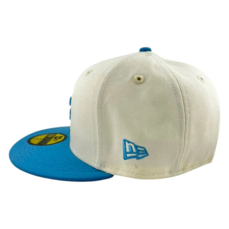 Inland Empire 66ers Chrome and Blue MiLB New Era 59FIFTY Fitted Hat