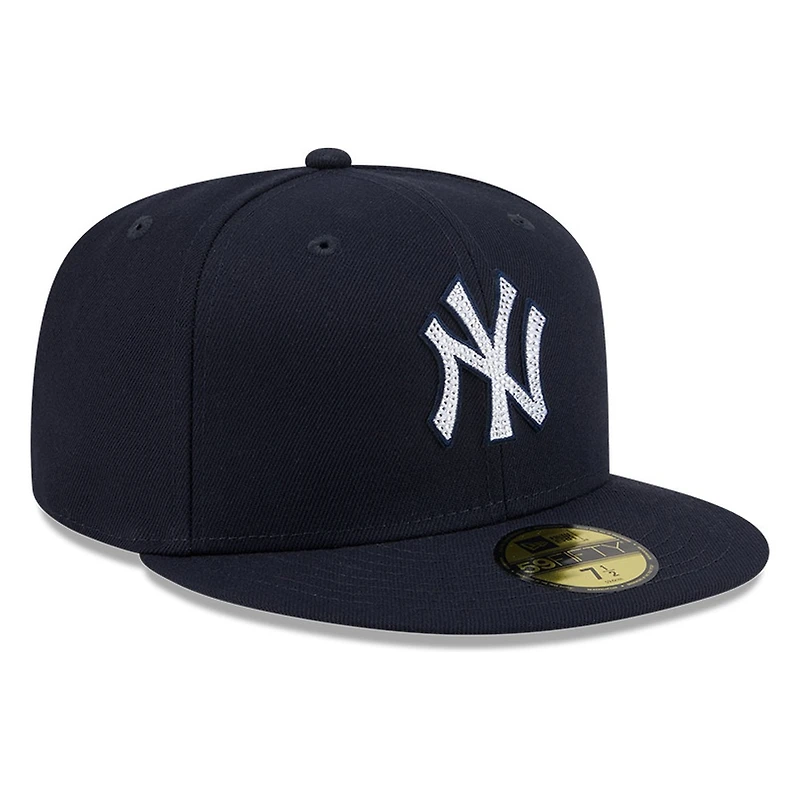 New York Yankees Navy Rhinestone Era 59FIFTY Fitted Hat