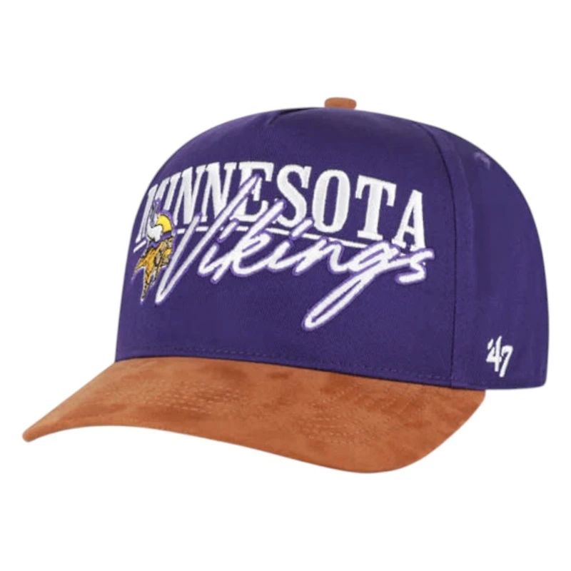 Minnesota Vikings Scribe Line '47 Hitch Snapback Hat