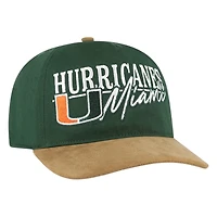 Miami Hurricanes Scribe Line '47 Hitch Snapback Hat