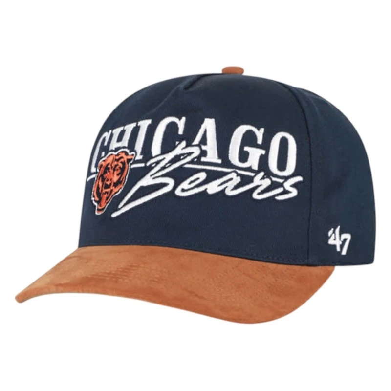 Chicago Bears Scribe Line '47 Hitch Snapback Hat