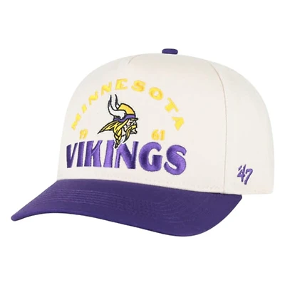 Minnesota Vikings Natural Arcitext '47 Hitch Snapback Hat