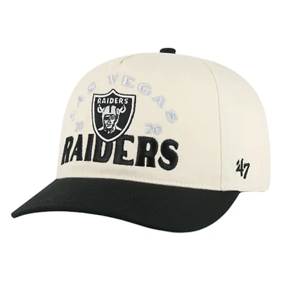 Las Vegas Raiders Natural Arcitext '47 Hitch Snapback Hat