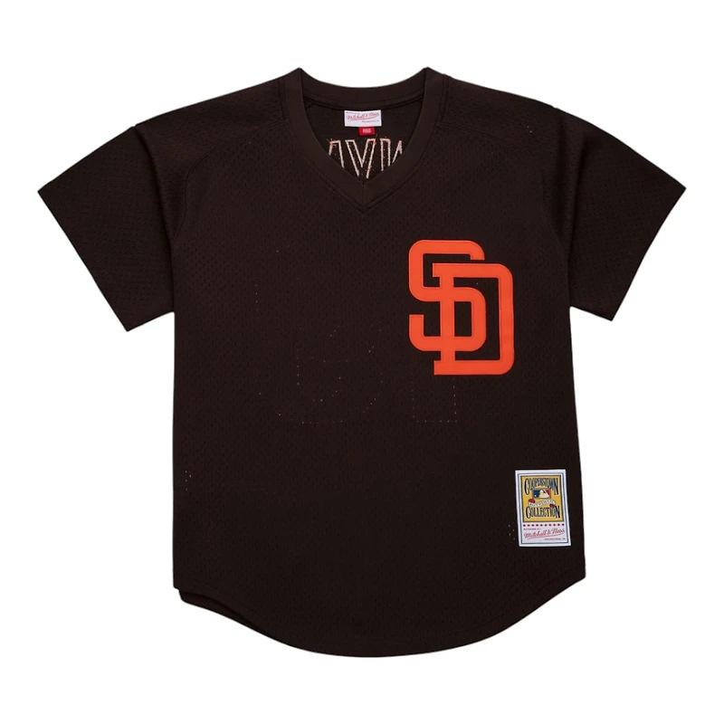 San Diego Padres Brown 1985 Mitchell & Ness Authentic Batting Practice Jersey