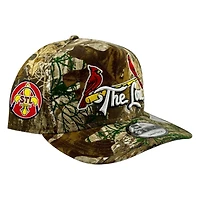 St. Louis Cardinals Realtree Camo "The Lou" Arch Patch New Era 9FIFTY A-Frame Snapback Hat