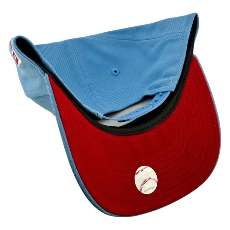 St. Louis Cardinals Light Blue "The Lou" STL Patch New Era 9FIFTY A-Frame Snapback Hat