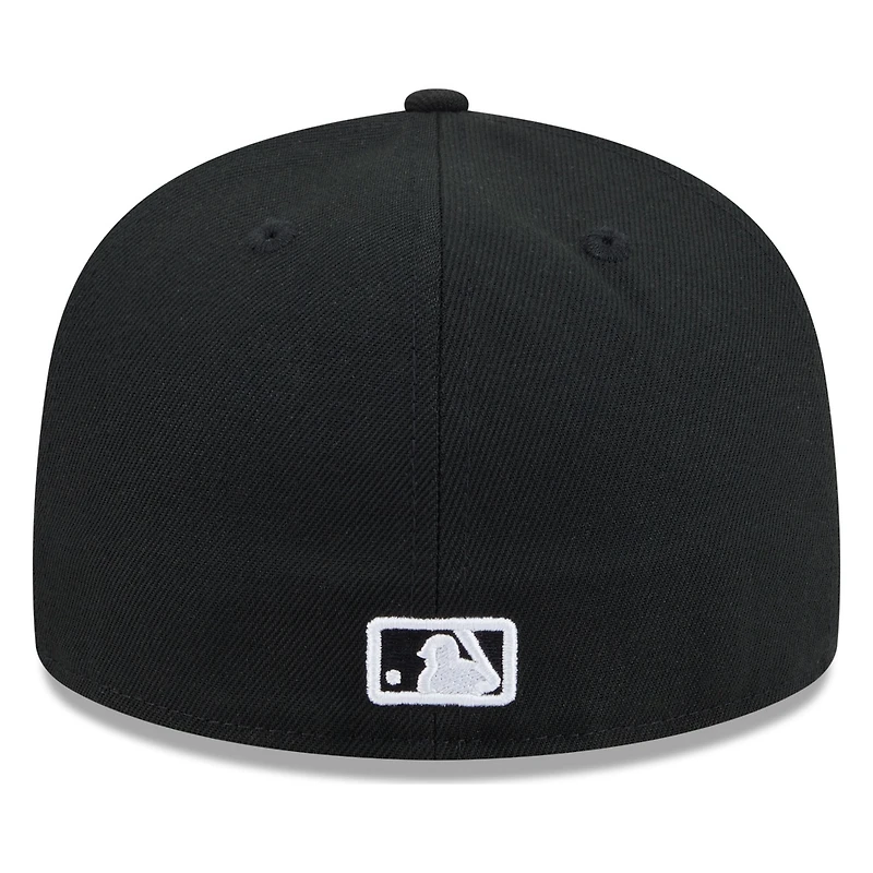 Los Angeles Dodgers Black Rhinestone Logo New Era 59FIFTY Fitted Hat