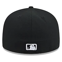 Los Angeles Dodgers Black Rhinestone Logo New Era 59FIFTY Fitted Hat