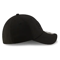 St. Louis Cardinals STL Black on New Era 39THIRTY Stretch Fit Hat
