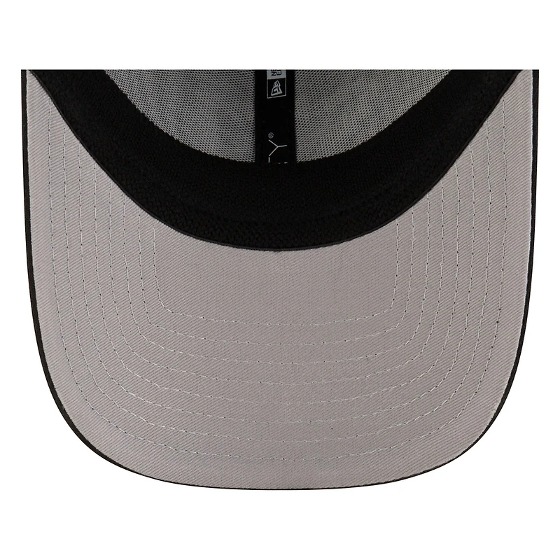 St. Louis Cardinals STL Black and White New Era 39THIRTY Stretch Fit Hat
