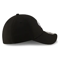 St. Louis Cardinals Black and White City Connect Circle Logo New Era 39THIRTY Stretch Fit Hat
