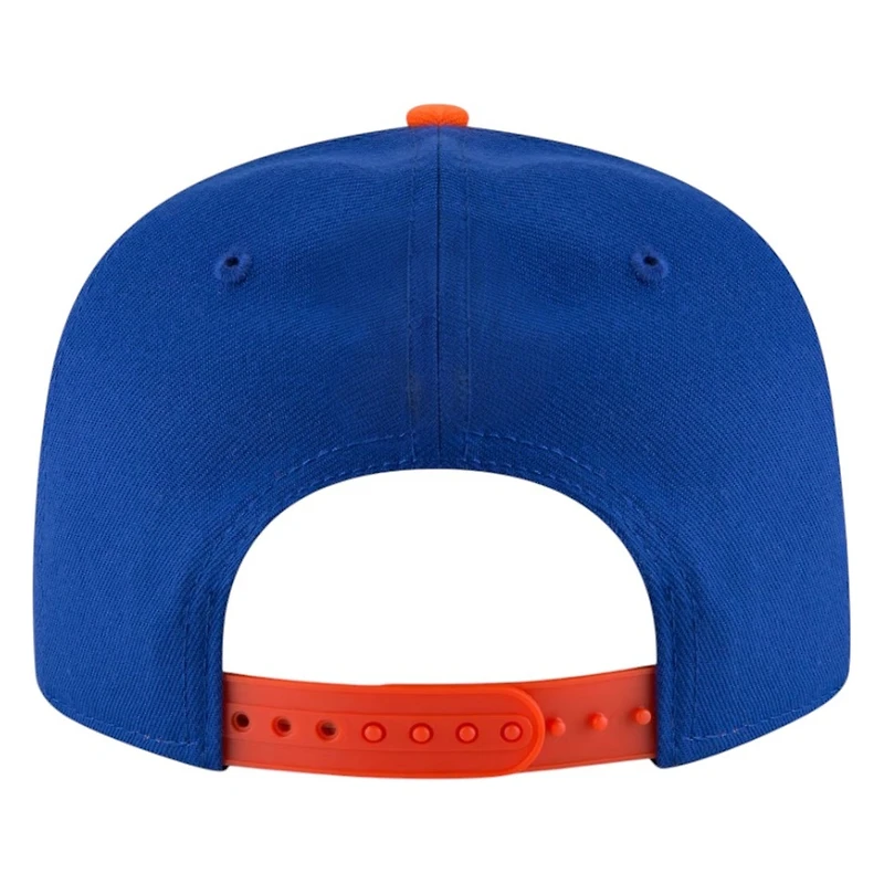 New York Knicks Royal Two Tone 2025-26 NBA Champions Patch New Era 9FIFTY Snapback Hat