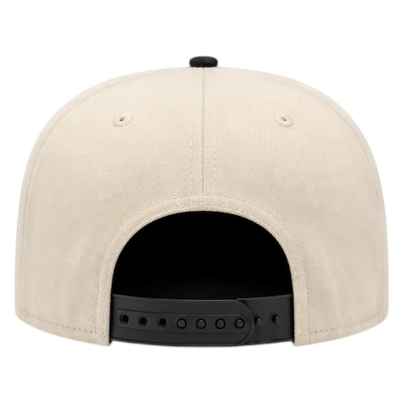 New York Knicks Chrome and Black Two Tone 2025-26 NBA Finals Patch New Era 9FIFTY Snapback Hat
