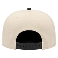New York Knicks Chrome and Black Two Tone 2025-26 NBA Finals Patch New Era 9FIFTY Snapback Hat