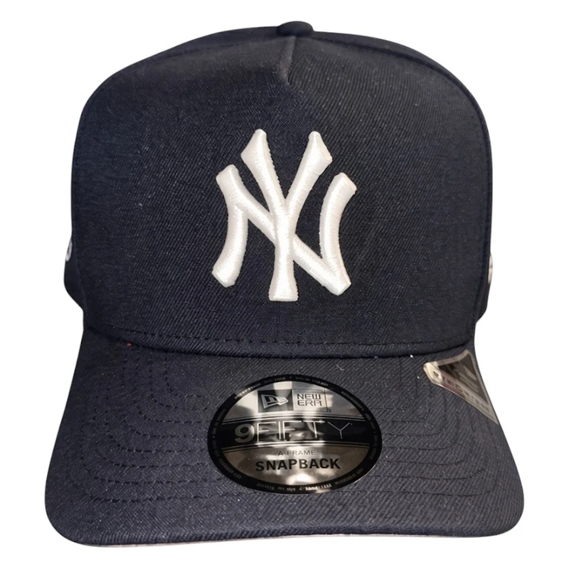 New York Yankees Navy Made in NY Patch Pink UV New Era 9FIFTY A-Frame Snapback Hat