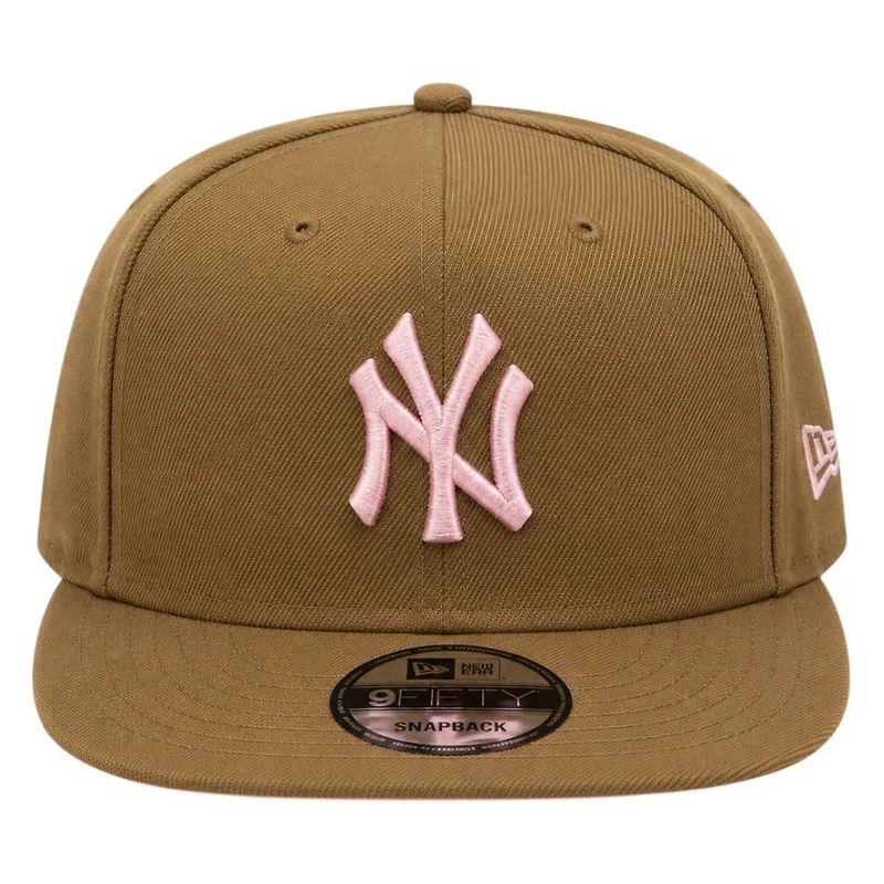 New York Yankees Pink New Era 9FIFTY A-Frame Snapback Hat