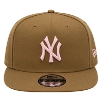 New York Yankees Pink New Era 9FIFTY A-Frame Snapback Hat