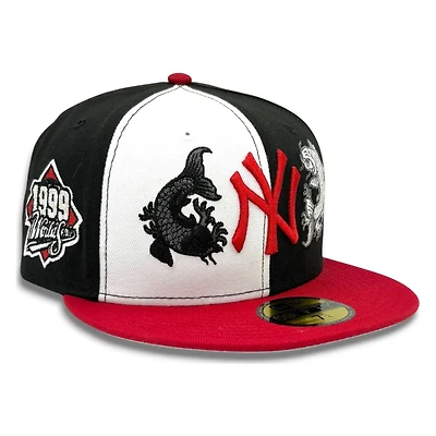 New York Yankees Pinwheel Koi Fish Era 59FIFTY Fitted Hat