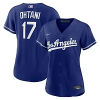 Women's Los Angeles Dodgers Shohei Ohtani Royal Blue Alternate Nike Replica Jersey
