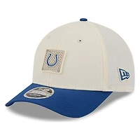 Indianapolis Colts Cream and Royal 2026 NFL Training Camp New Era 9FORTY M-Crown Adjustable Hat