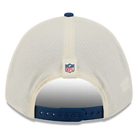 Indianapolis Colts Cream and Royal 2026 NFL Training Camp New Era 9FORTY M-Crown Adjustable Hat