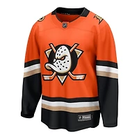 Anaheim Ducks Orange Fanatics Blank Home Breakaway Jersey