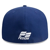 Dominican Republic Navy Red White Logo Flag Patch New Era 59FIFTY Fitted Hat