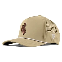 Wyoming Cowboys Desert Branded Bills White Curved 5 Panel Rope Snapback Hat