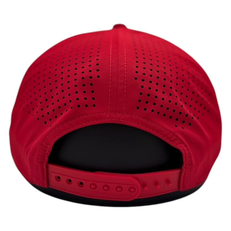 Utah Utes Red Branded Bills White Curved 5 Panel Rope Snapback Hat